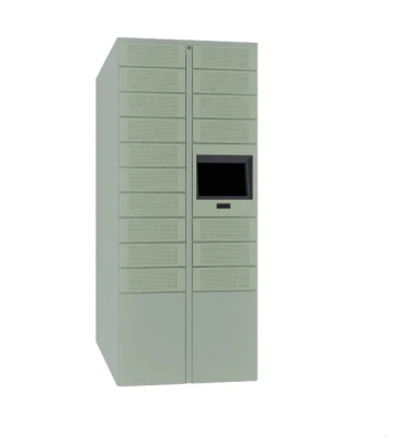 Автоматическая камера хранения и зарядки на 17 ячеек 1880x800x500 мм Серый