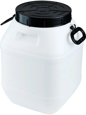 Бидон пластиковый 40 литр, арт.: ББК 40п, белый, код: 23165