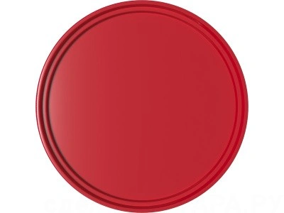 Крышка круглая для ведра ВП 0,65, ВП 0,85, ВП 1 литров, красная, код: 02134