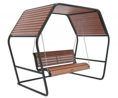 Садово-парковые качели «Грани Вуд» Ангарская сосна