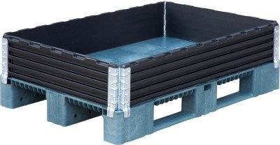 Складная паллетная рама усиленная (евроборт) 1200х800х200, арт. Складная паллетная рама усиленная (евроборт), код: 15858