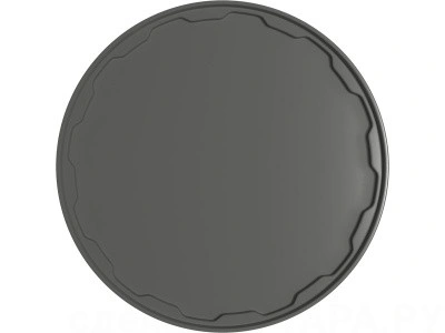 Крышка круглая для ведра ВП 11к, ВП 15к, ВП 20в, серая, код: 36566