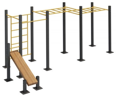 Спортивный комплекс для занятий воркаутом «Фристайл-3»