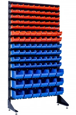 Стеллаж с пластиковыми ящиками 1801-5/6/3 K-S