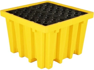 Емкость 1380х1380х900 с решеткой, для еврокуба, код: 34608