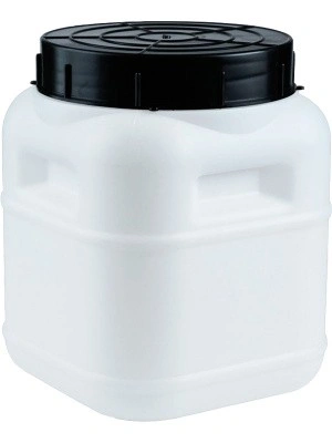 Бидон пластиковый 10 литр, арт.: ББК 10п, белый, код: 23163