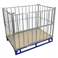 Контейнер сетчатый для поддона оцинкованный ОПС-500 1200x800x530 мм Стальной