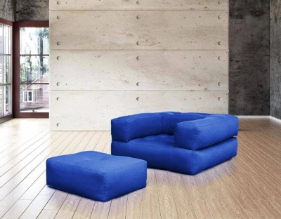 Кресло-матрас Кубис Бостон василек