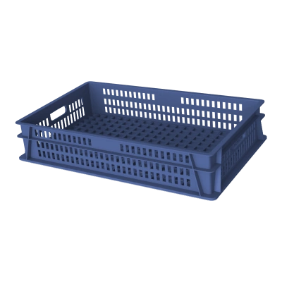 Ящик хлебный 740х440х145, перфорированный 