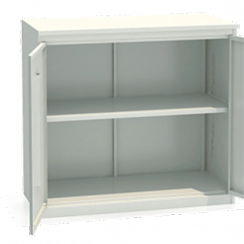 Шкаф архивный ALR 8810 880x1000x450 мм Светло-серый