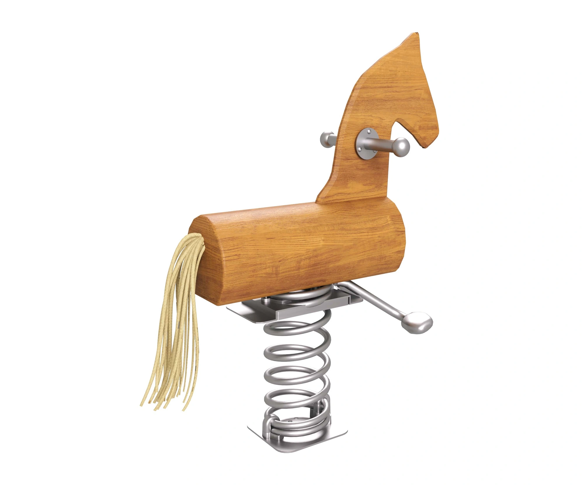 Качалка на пружине HARDWOOD «Конь»