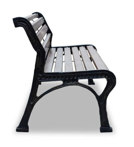 Скамейка чугунная «Ретро стиль» без подлокотников 2,0 м (2 опоры)