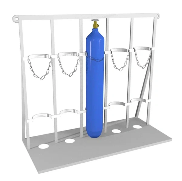 Стойка для баллонов СГМ-03 1800х1060х580 мм Серый