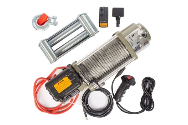 Лебедка автомобильная TOR ЛА SEC16800 г/п 7620 кг 28 м 12V