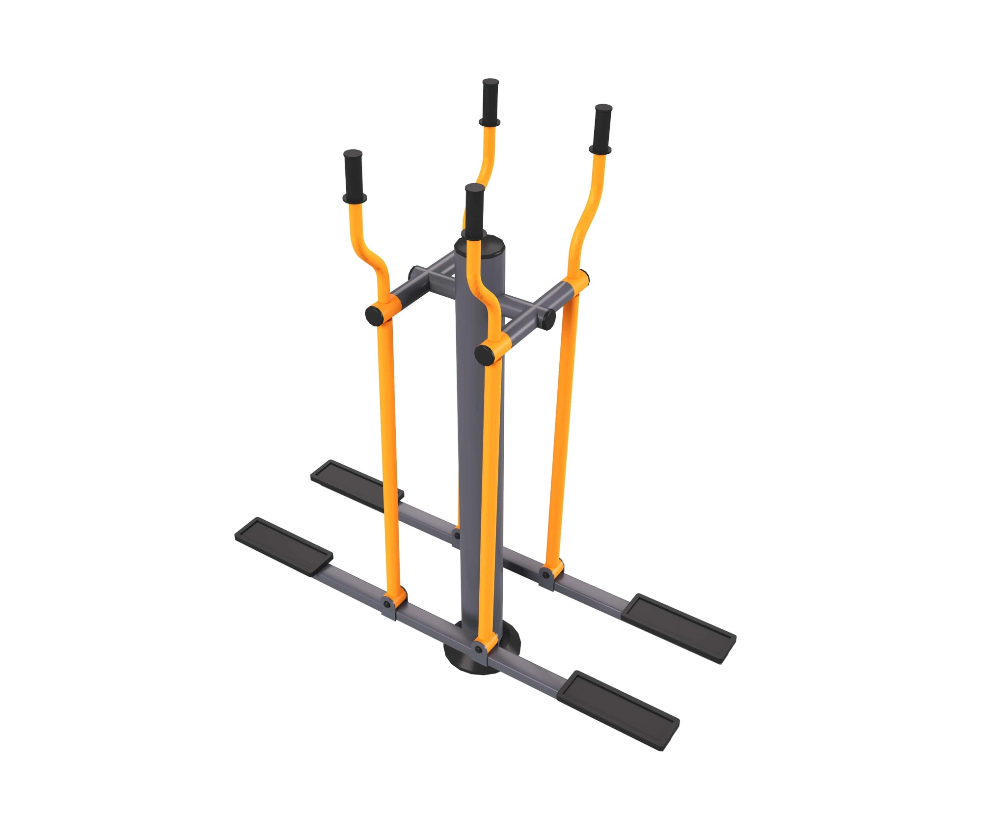 Уличный тренажер «Лыжи двойные»