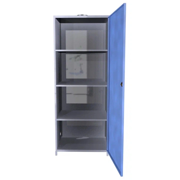 Шкаф для аккумуляторов ШМА-01 700x550x1850 мм Синий