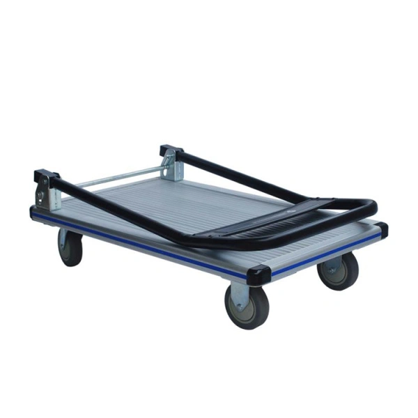 Тележка платформенная Стелла-техник FW-200M со складной ручкой, 200 кг