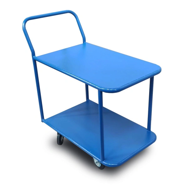 Тележка платформенная Стелла-техник КП-2-М-5-8-150-И, 2-х ярусная, 500х800 мм 