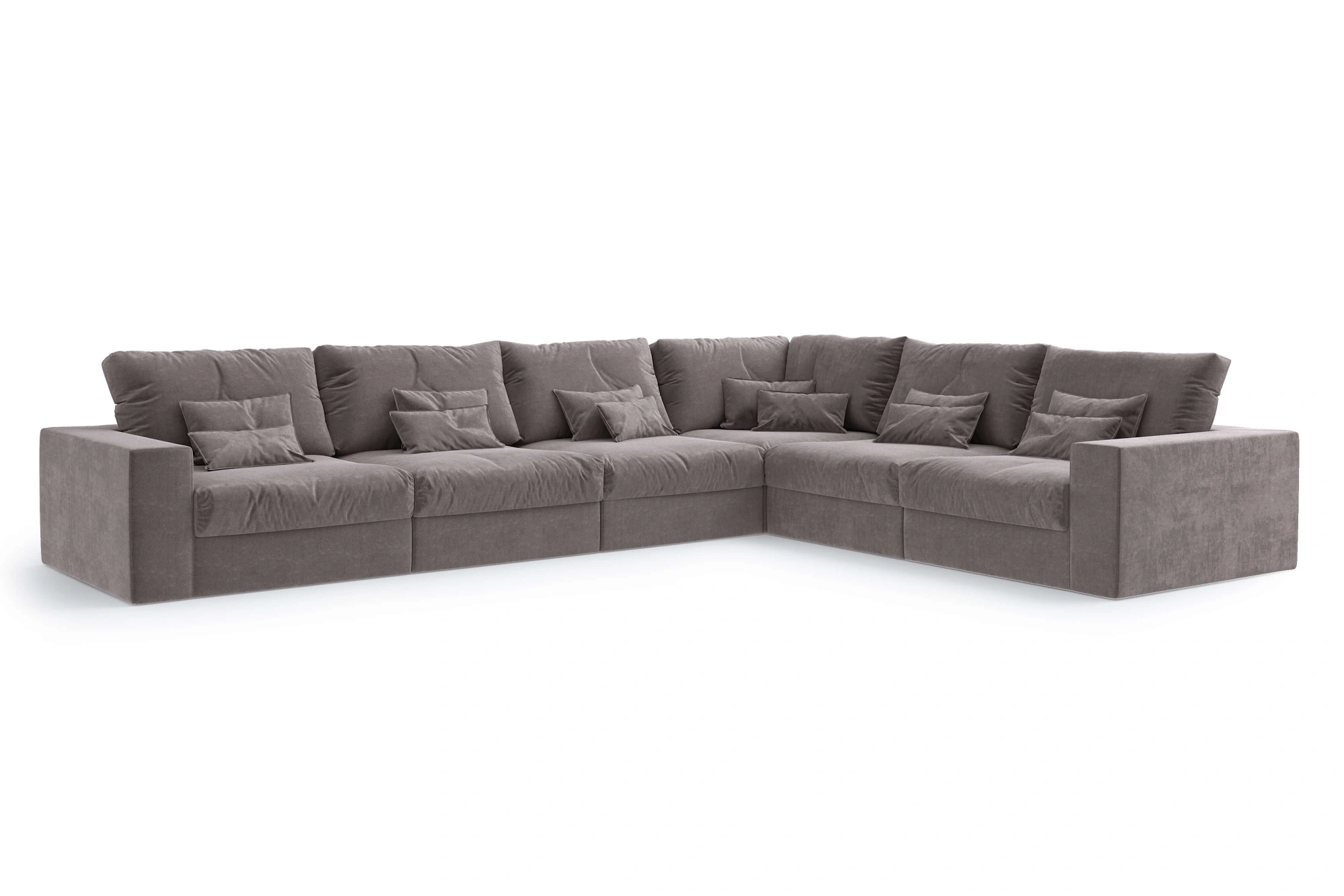 Диван Элизиум 6 модулей Вельвет-люкс - премиум