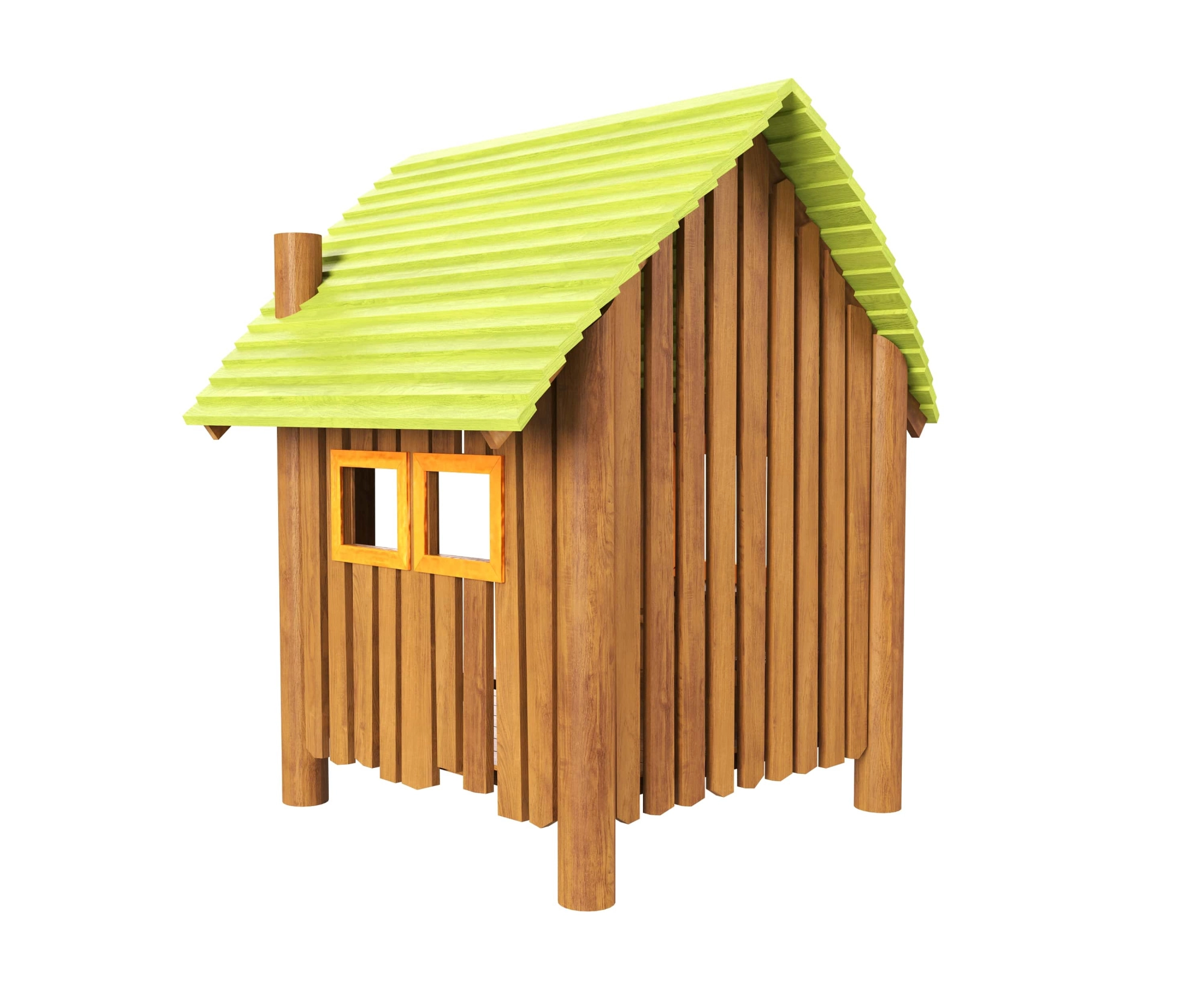 Игровой домик HARDWOOD «Лесоград»