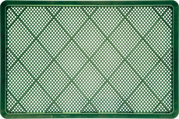 Ящик перфорированный 600×400×140, арт.: 705.01.01, объём 27, синий, код: 16608