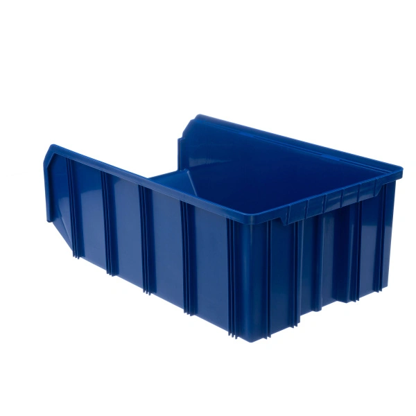 Пластиковый ящик Стелла-техник V-4-синий 502х305х186мм, 20 литров