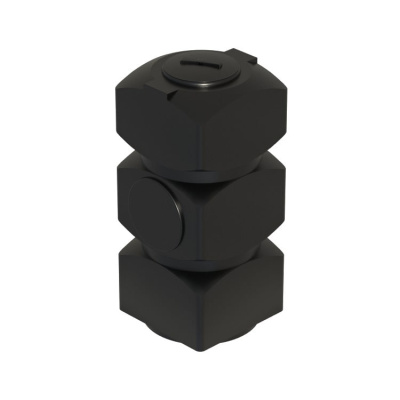 Ёмкость К 500 л. вертикальная черная